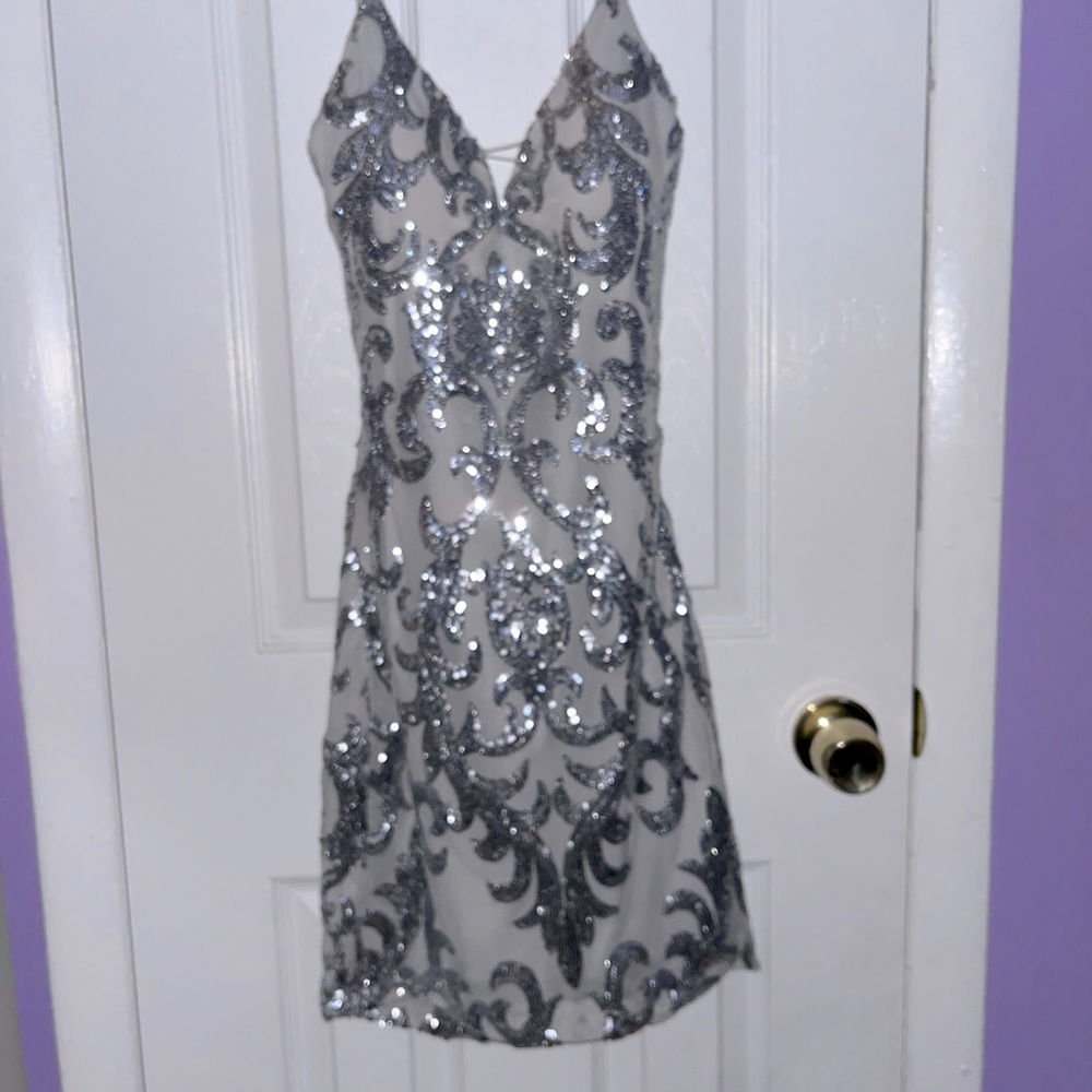 Windsor Silver Dress